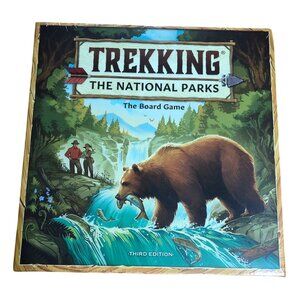 Trekking The National Parks Board Game Third Edition Family Night NEW SEALED NIB